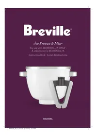 Notice BREVILLE THE FREEZE & MIX BIA500XL Robot de cuisine