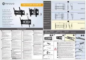Notice AG Neovo LMK03 Support mural