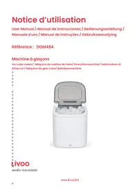Notice LIVOO DOM484 IJsmachine
