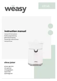 Notice Wëasy CITRU6 Extracteur de jus