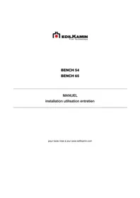 EDILKAMIN BENCH 54 - Cuisinière