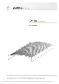 Notice NEUMANN GKH 420 Accessoire audio