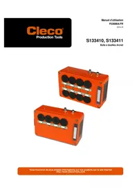 Notice Cleco S133411 Boîte à outils électriques