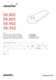 Notice Dataflex VIEWLITE 58.902 Autres accessoires informatique