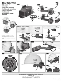 Notice Klein Tools 60523 Ventilateur portable
