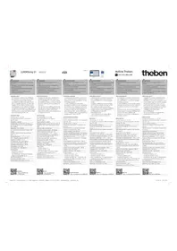 Notice THEBEN LUXORLIVING S1 Maison intelligente