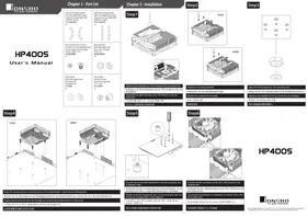 Notice Jonsbo HP400S Système de refroidissement de matériel informatique