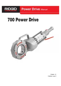 Notice RIDGID 700 Perforar