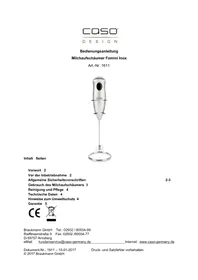 Notice CASO FOMINI 1611 Montalatte