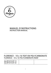 Notice Gazebo Penguin W161012 Tente