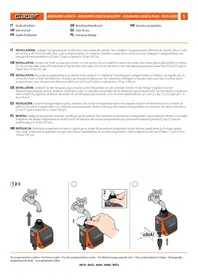 Notice CLABER LOGICA PLUS 8423 Programmateur d'arrosage