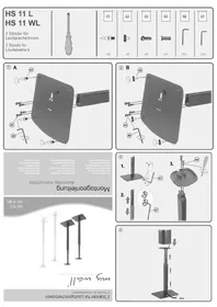 Notice My Wall HS 11 Support des enceintes