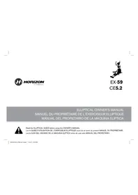 Horizon Fitness CE5.2 - Bicicleta elíptica