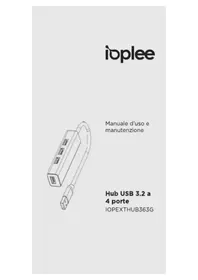Notice IOPLEE IOPEXTHUB363G USB hub