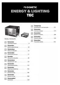 Notice DOMETIC TEC60LPG Générateur