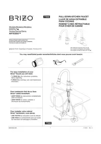Notice Brizo ARTESSO Robinet