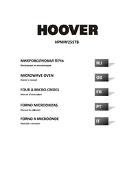 Notice HOOVER HPMW25STB Microonde