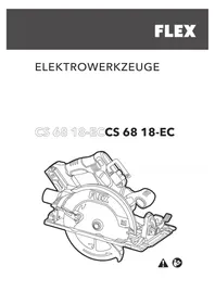 Notice Flex CS 68 18EC Scie