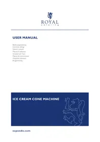 Notice Royal Catering RC_WMS_12 Vaffeljern