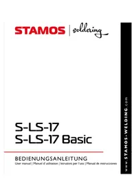 Notice Stamos SLS17 Machine de soudure