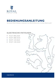 Notice Royal Catering RCEF 13DEGO Fritéza