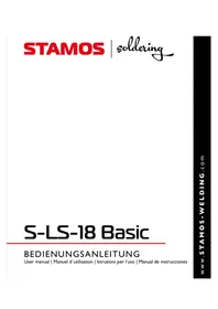 Notice Stamos SLS18 BASIC Machine de soudure