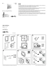 Notice SOMFY SMOOVE ORIGIN RS100 IO Interrupteur électrique
