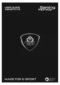 Notice KeepOut XGM27CV3 Moniteur