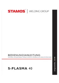 Notice Stamos SPLASMA 40 Poste à souder plasma