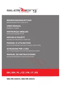 Notice STEINBERG SBSMR5000H Agitateur magnétique
