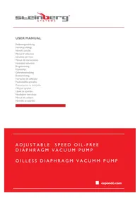 Notice STEINBERG SBSLAB123 Vakuumpumpe