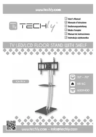Notice Techly ICATR14 Support écran plat