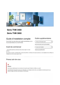 Notice VOGELS TVM 3665 Support écran plat