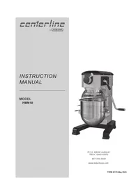 Notice Centerline HMM10 Robot ménager