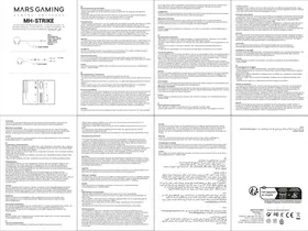 Notice Mars Gaming MHSTRIKE Système hifi