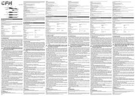 Notice CFH EC 10 Machine de soudure