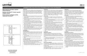 Notice Leviton 8980LVFR Interrupteur électrique