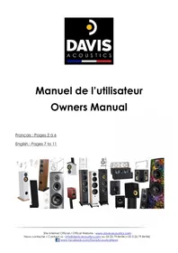 Notice DAVIS 210 ROT2 PRO Haut-parleur