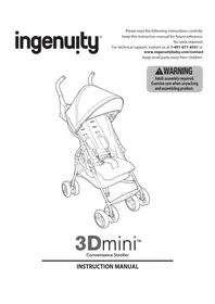 Notice Ingenuity 3DMINI Poussette