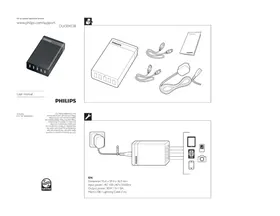 Notice PHILIPS DLK50453B Autres accessoires de téléphones