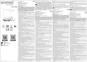 Notice MEDISANA AD 50E Diffuseur d'arôme
