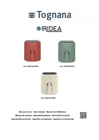 Notice Tognana IRIDEA D2DFA01IRRO Friteuse