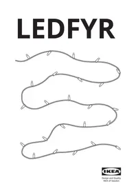 Notice IKEA LEDFYR 005.226.84 Guirlande lumineuse