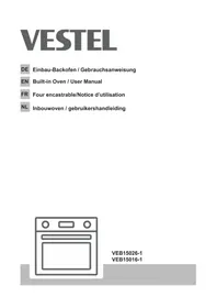 Notice VESTEL VEB150161 Oven