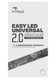 Notice Aquatlantis EASY LED UNIVERSAL 2.0 Éclairage