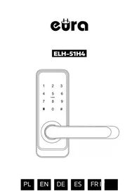 Notice Eura ELH51H4 Système de sécurité et de contrôle d'accès
