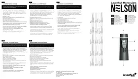 Notice Levenhuk NELSON 8X42 Lunette d'observation