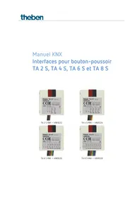 Notice THEBEN TA 2.1 KNX Interface domotique