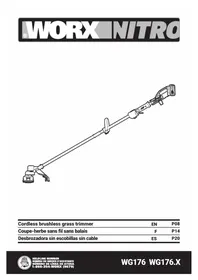 WORX WG176.9 - Coupe-herbe