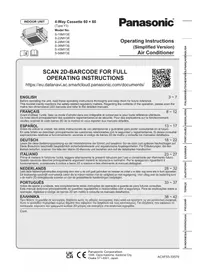 Notice PANASONIC S56MY3E Klimilo